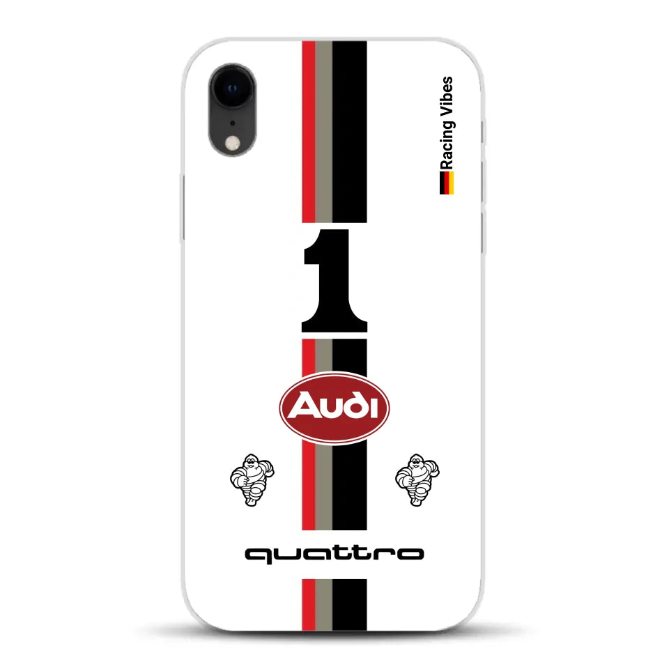 Audi Quattro S1 E2 Pikes Peak Livery - Individuelle Handyhülle für iPhone