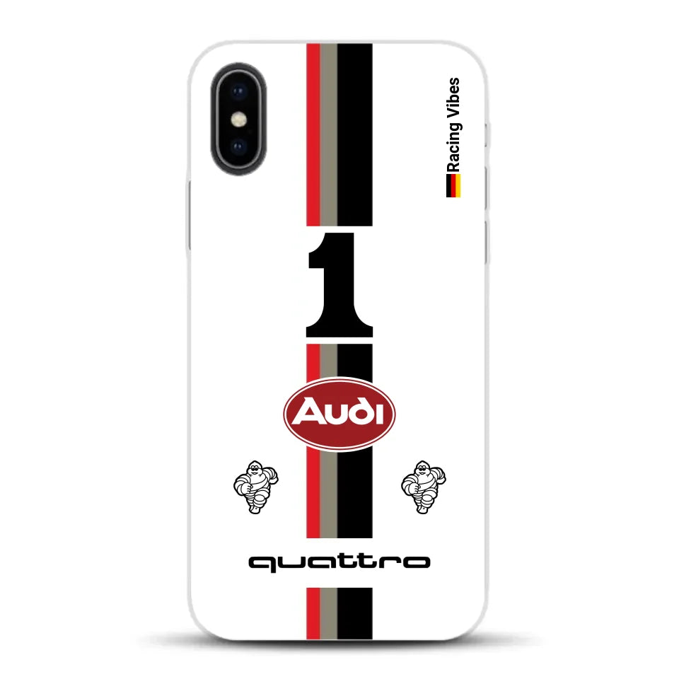 Audi Quattro S1 E2 Pikes Peak Livery - Individuelle Handyhülle für iPhone