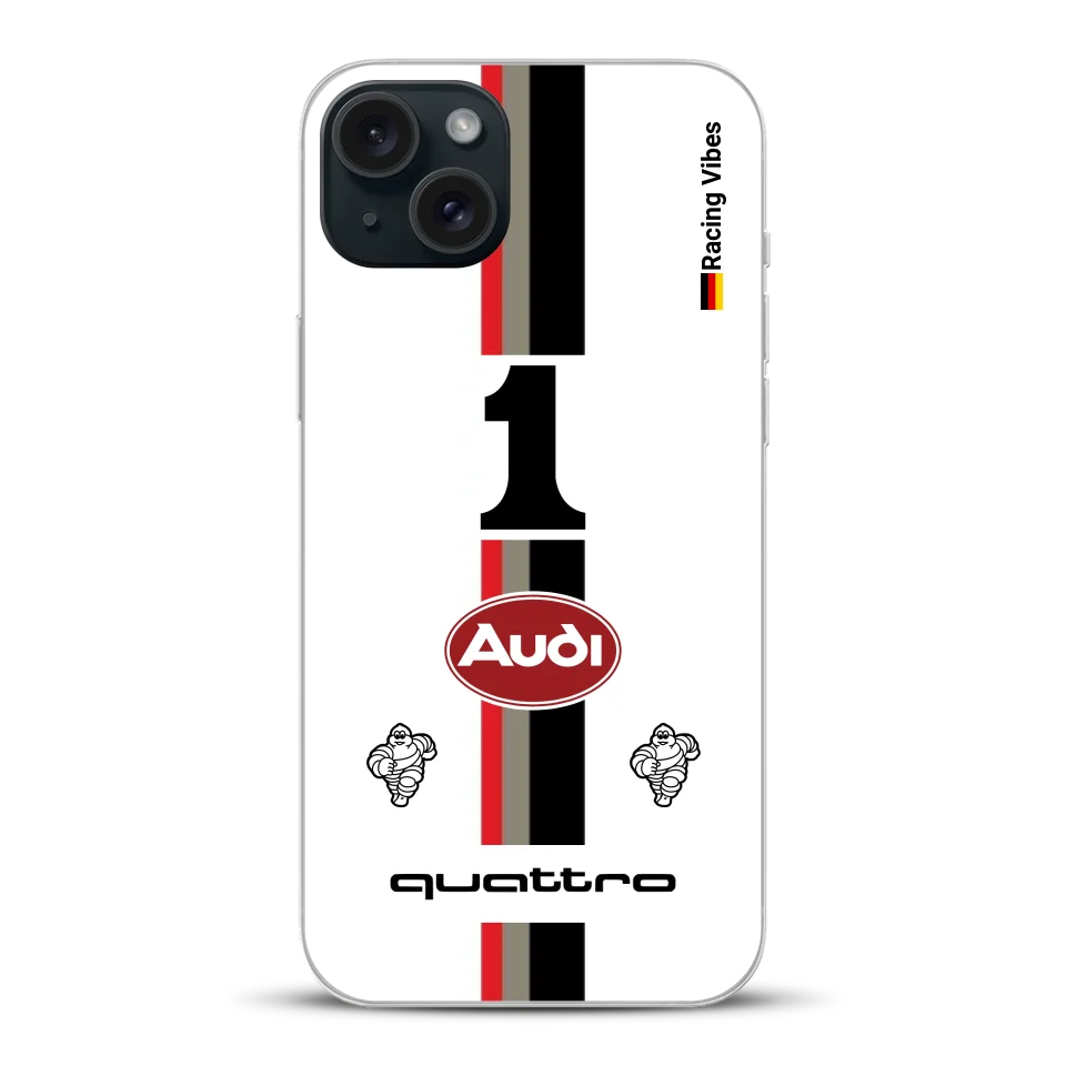 Audi Quattro S1 E2 Pikes Peak Livery - Individuelle Handyhülle für iPhone