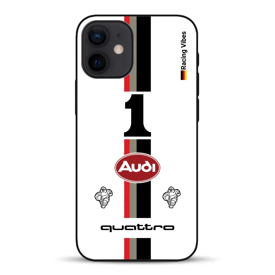 Audi Quattro S1 E2 Pikes Peak Livery - Individuelle Handyhülle für iPhone