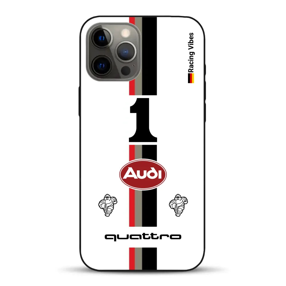Audi Quattro S1 E2 Pikes Peak Livery - Individuelle Handyhülle für iPhone