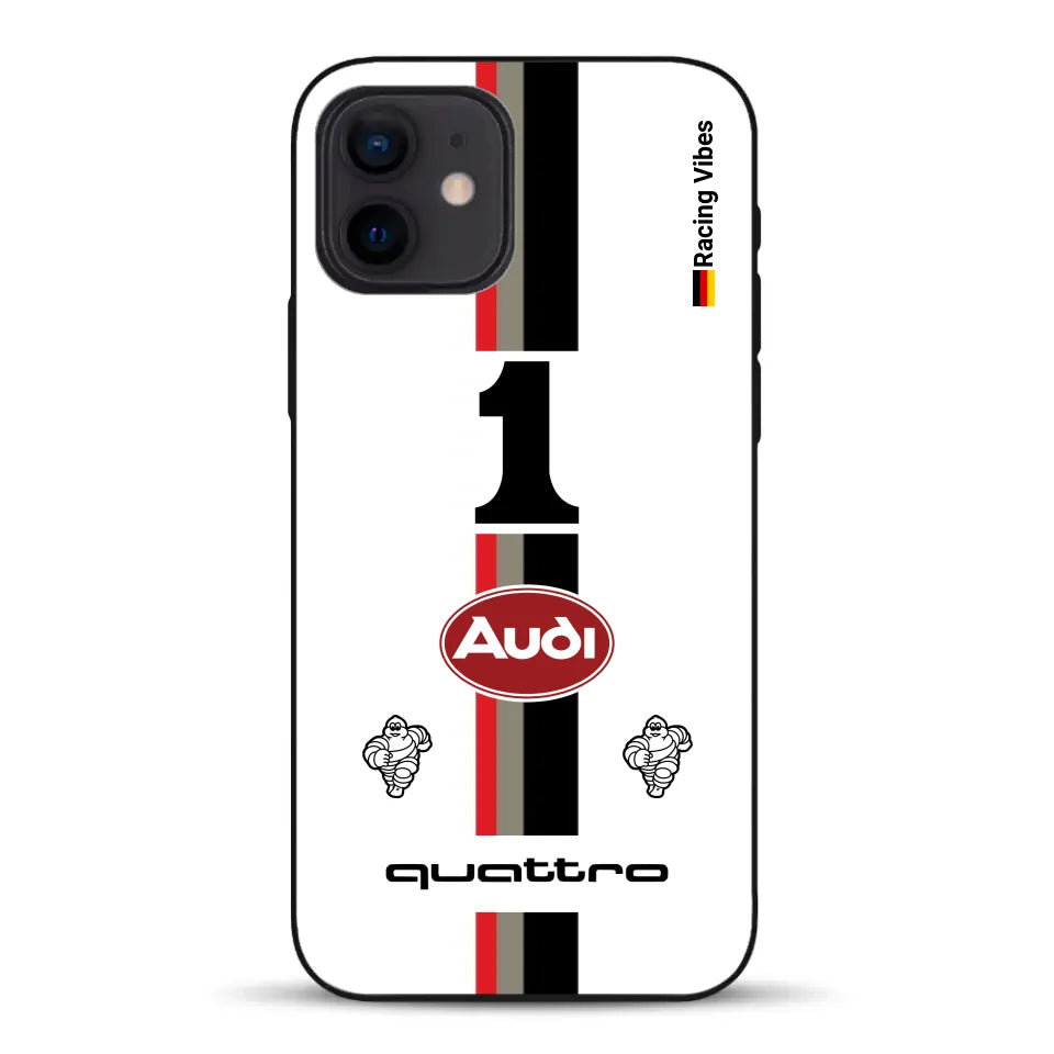 Audi Quattro S1 E2 Pikes Peak Livery - Individuelle Handyhülle für iPhone