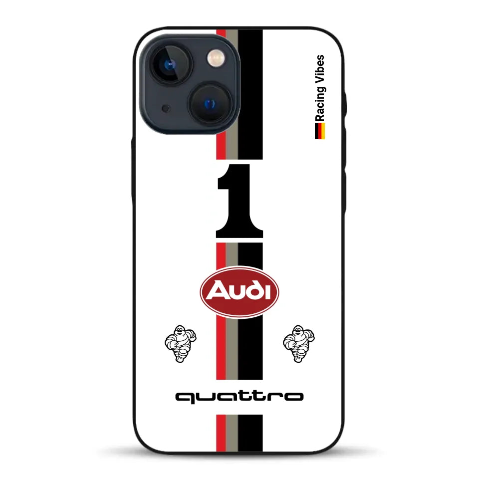 Audi Quattro S1 E2 Pikes Peak Livery - Individuelle Handyhülle für iPhone
