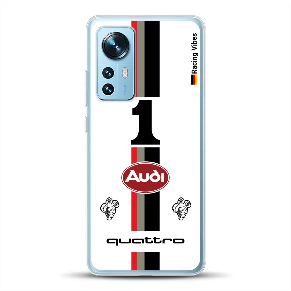 Audi Quattro S1 E2 Pikes Peak Livery - Individuelle Handyhülle für Xiaomi