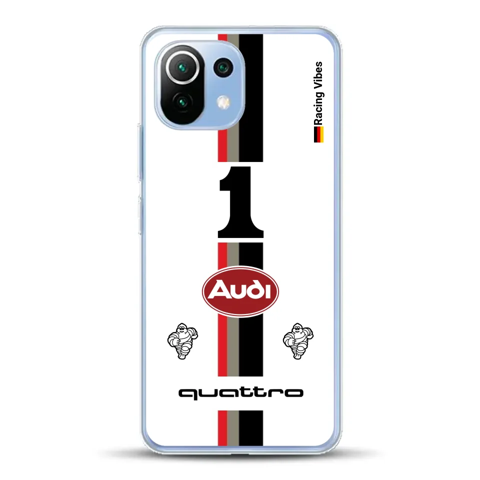 Audi Quattro S1 E2 Pikes Peak Livery - Individuelle Handyhülle für Xiaomi