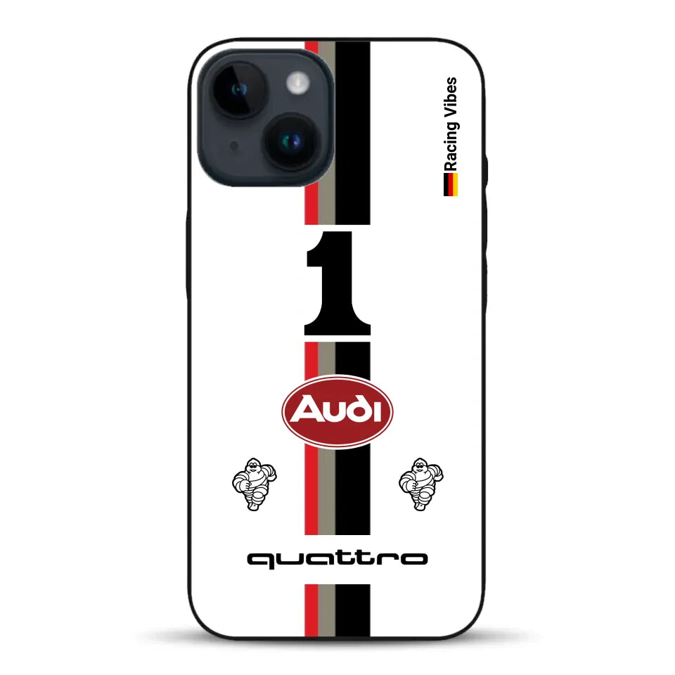 Audi Quattro S1 E2 Pikes Peak Livery - Individuelle Handyhülle für iPhone