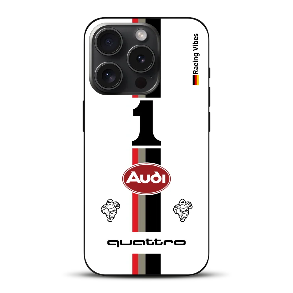 Audi Quattro S1 E2 Pikes Peak Livery - Individuelle Handyhülle für iPhone