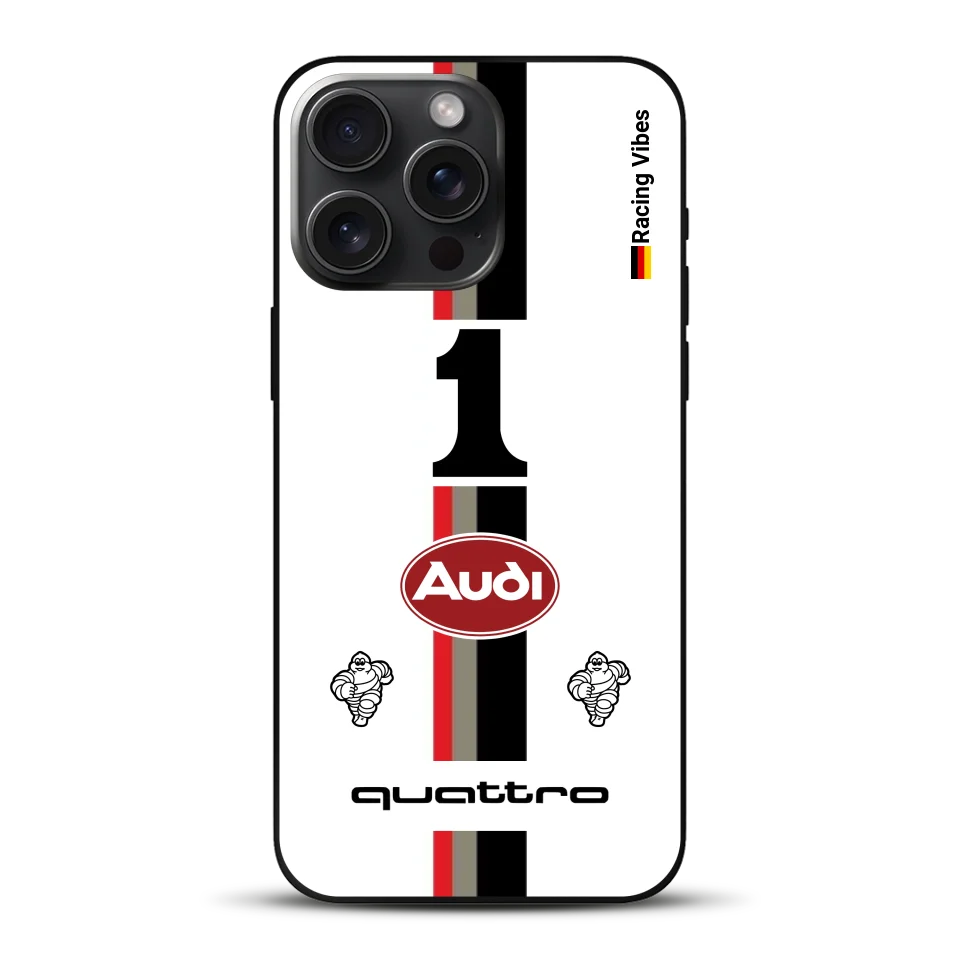Audi Quattro S1 E2 Pikes Peak Livery - Individuelle Handyhülle für iPhone