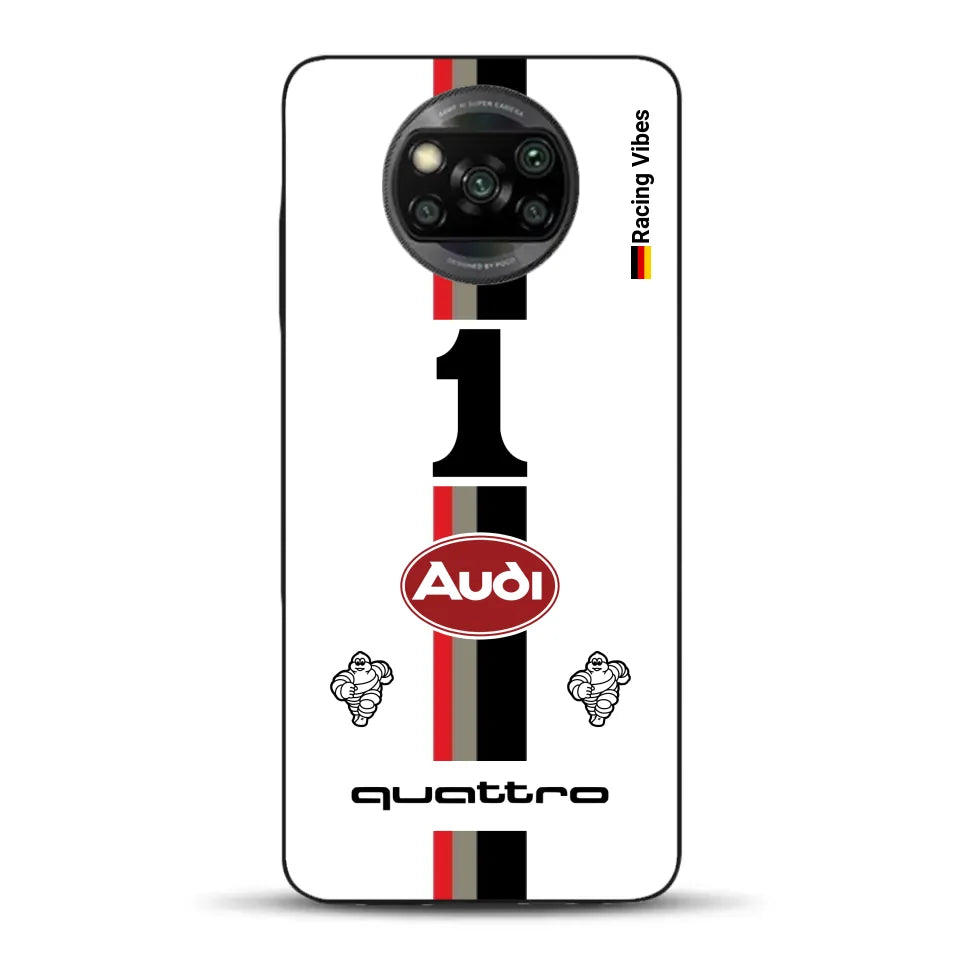 Audi Quattro S1 E2 Pikes Peak Livery - Individuelle Handyhülle für Xiaomi