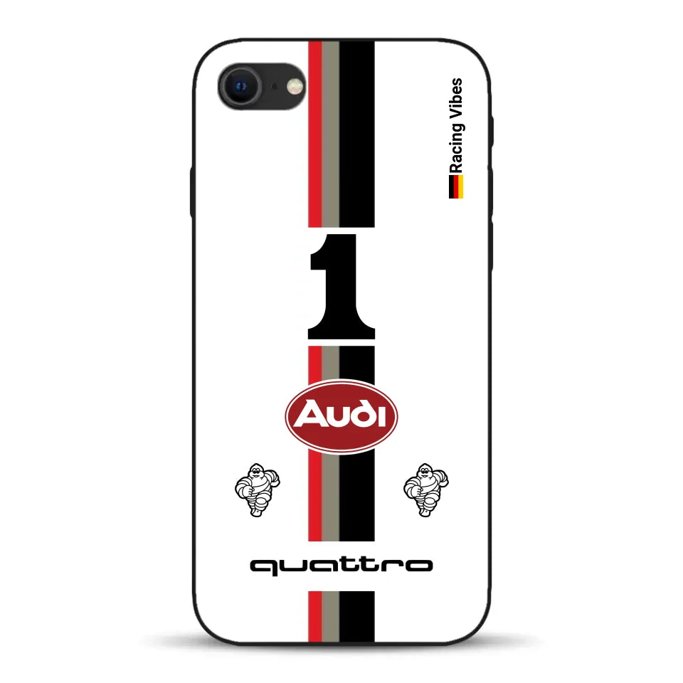 Audi Quattro S1 E2 Pikes Peak Livery - Individuelle Handyhülle für iPhone
