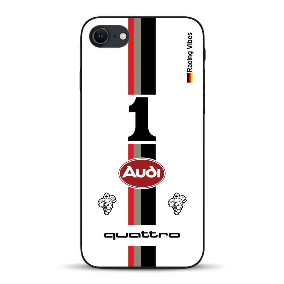 Audi Quattro S1 E2 Pikes Peak Livery - Individuelle Handyhülle für iPhone
