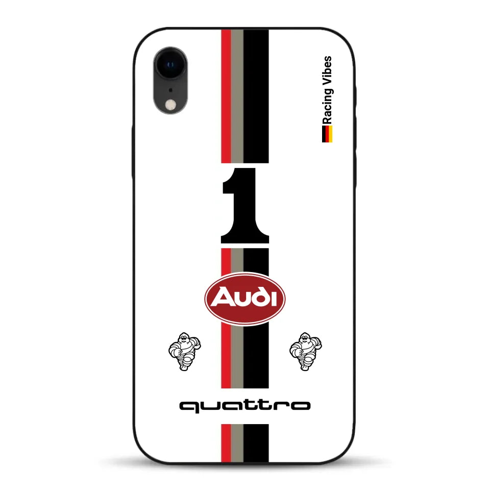 Audi Quattro S1 E2 Pikes Peak Livery - Individuelle Handyhülle für iPhone