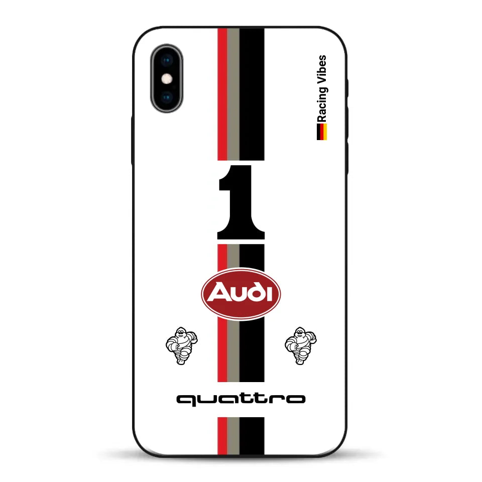 Audi Quattro S1 E2 Pikes Peak Livery - Individuelle Handyhülle für iPhone
