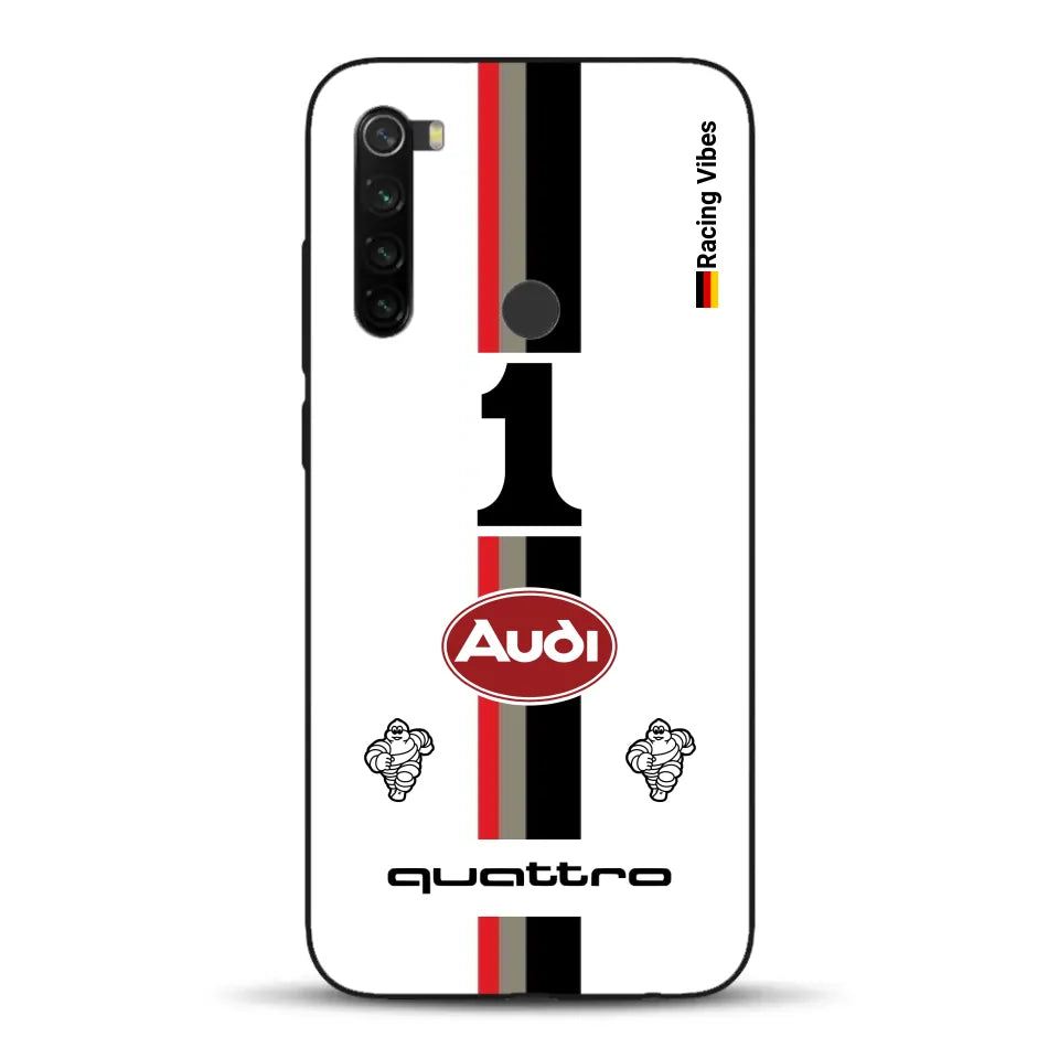 Audi Quattro S1 E2 Pikes Peak Livery - Individuelle Handyhülle für Xiaomi