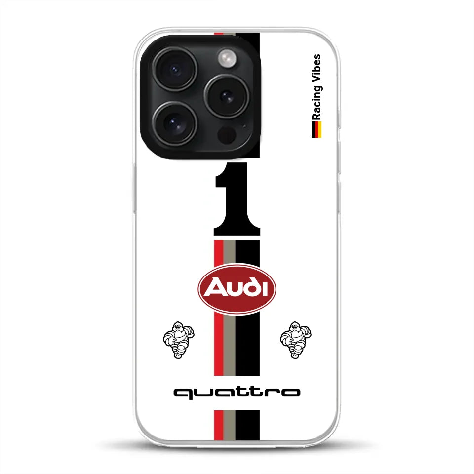Audi Quattro S1 E2 Pikes Peak Livery - Individuelle Handyhülle für iPhone
