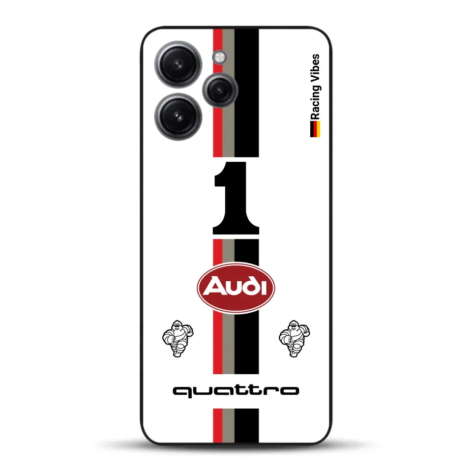 Audi Quattro S1 E2 Pikes Peak Livery - Individuelle Handyhülle für Xiaomi