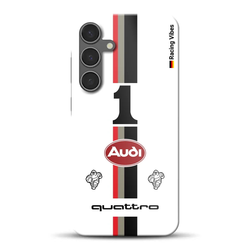 Audi Quattro S1 E2 Pikes Peak Livery - Individuelle Hardcase Hülle für Samsung