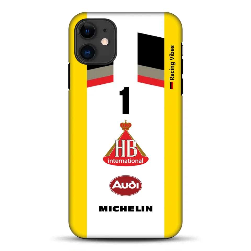 Audi Quattro S1 E2 Gruppe B Livery – Custodia premium personalizzata per iPhone