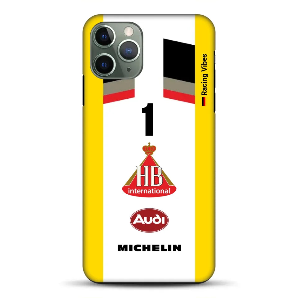 Audi Quattro S1 E2 Gruppe B Livery – Custodia premium personalizzata per iPhone