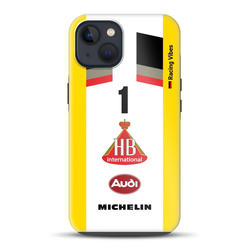 Audi Quattro S1 E2 Gruppe B Livery – Custodia premium personalizzata per iPhone