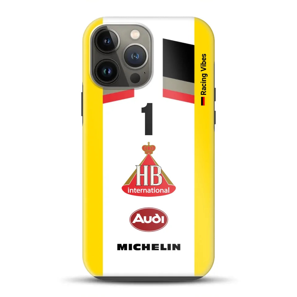 Audi Quattro S1 E2 Gruppe B Livery – Custodia premium personalizzata per iPhone