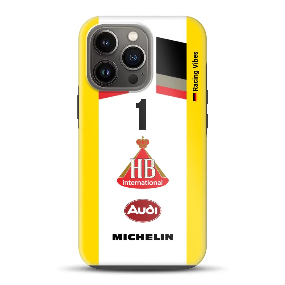 Audi Quattro S1 E2 Gruppe B Livery – Custodia premium personalizzata per iPhone