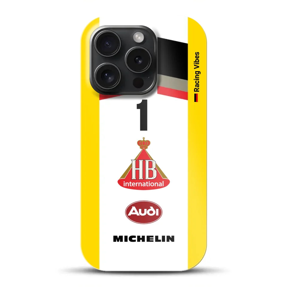 Audi Quattro S1 E2 Gruppe B Livery – Custodia premium personalizzata per iPhone