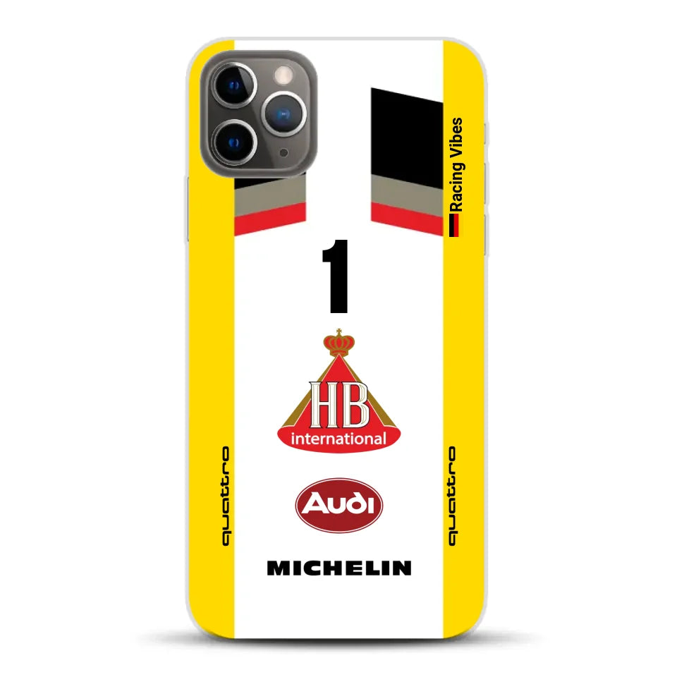 Audi Quattro S1 E2 Gruppe B Livery - Custodia per cellulare personalizzata per iPhone