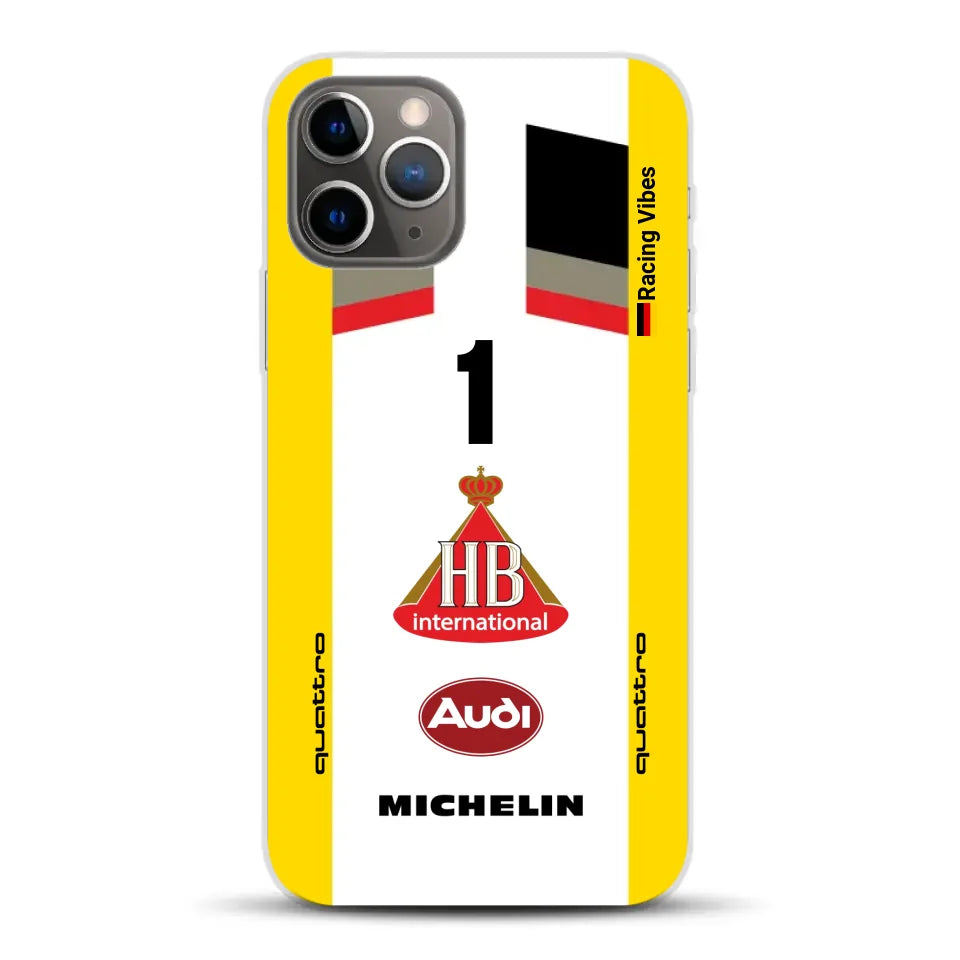Audi Quattro S1 E2 Gruppe B Livery - Custodia per cellulare personalizzata per iPhone