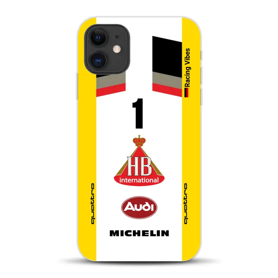 Audi Quattro S1 E2 Gruppe B Livery - Custodia per cellulare personalizzata per iPhone