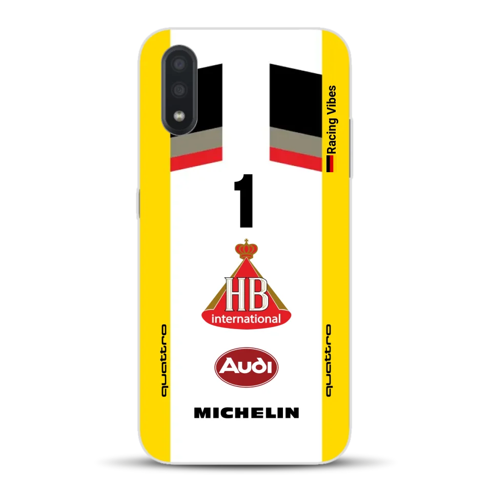 Audi Quattro S1 E2 Gruppe B Livery - Custodia per cellulare personalizzata per Samsung