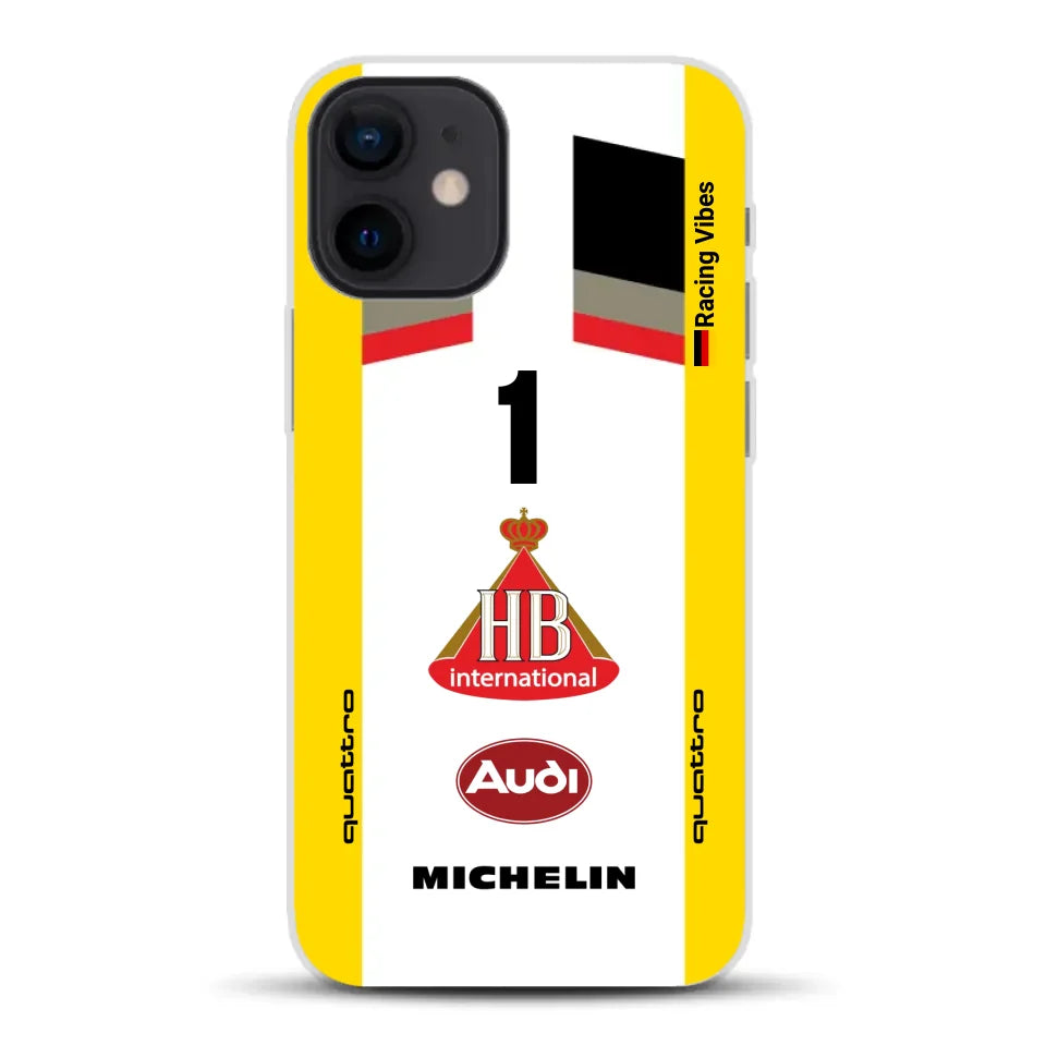 Audi Quattro S1 E2 Gruppe B Livery - Custodia per cellulare personalizzata per iPhone