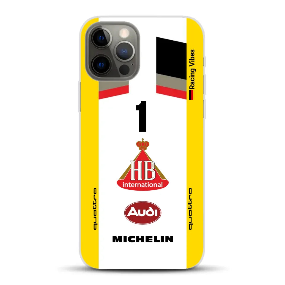 Audi Quattro S1 E2 Gruppe B Livery - Custodia per cellulare personalizzata per iPhone