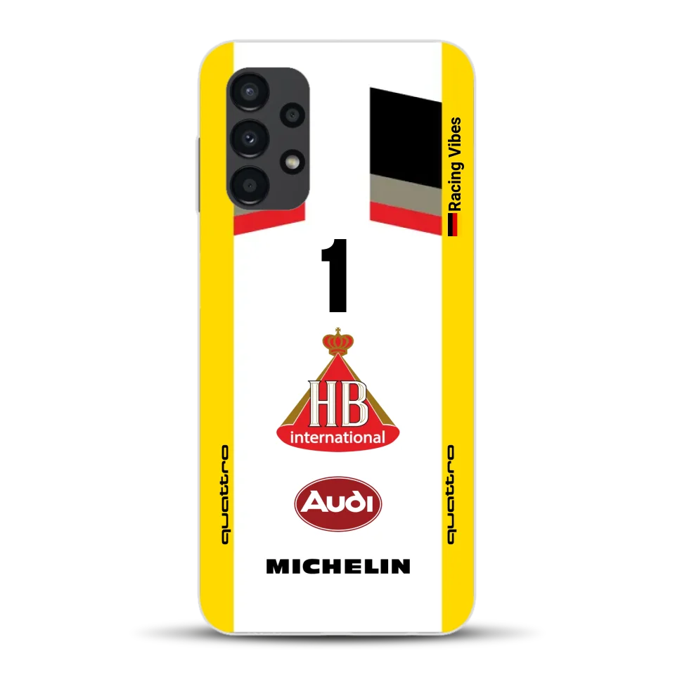 Audi Quattro S1 E2 Gruppe B Livery - Custodia per cellulare personalizzata per Samsung