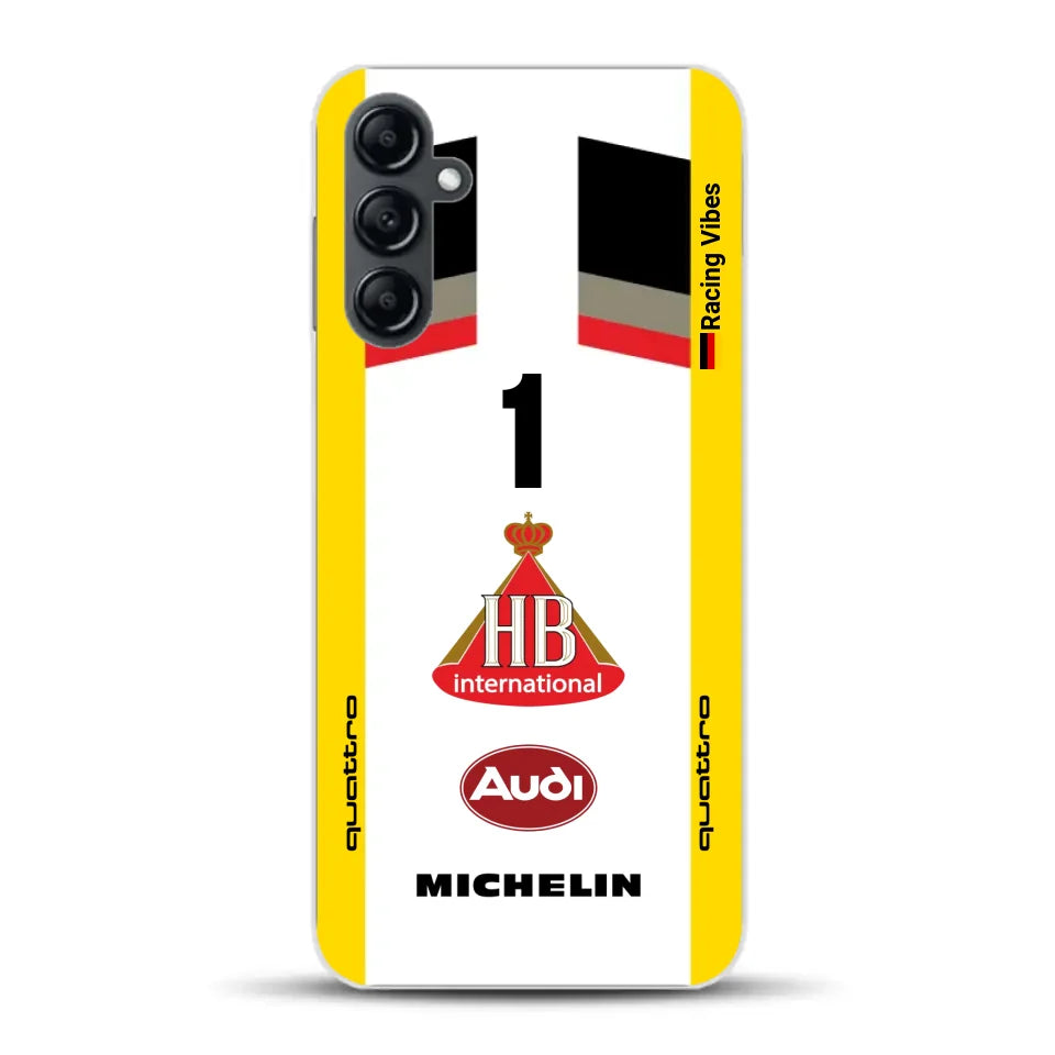 Audi Quattro S1 E2 Gruppe B Livery - Custodia per cellulare personalizzata per Samsung