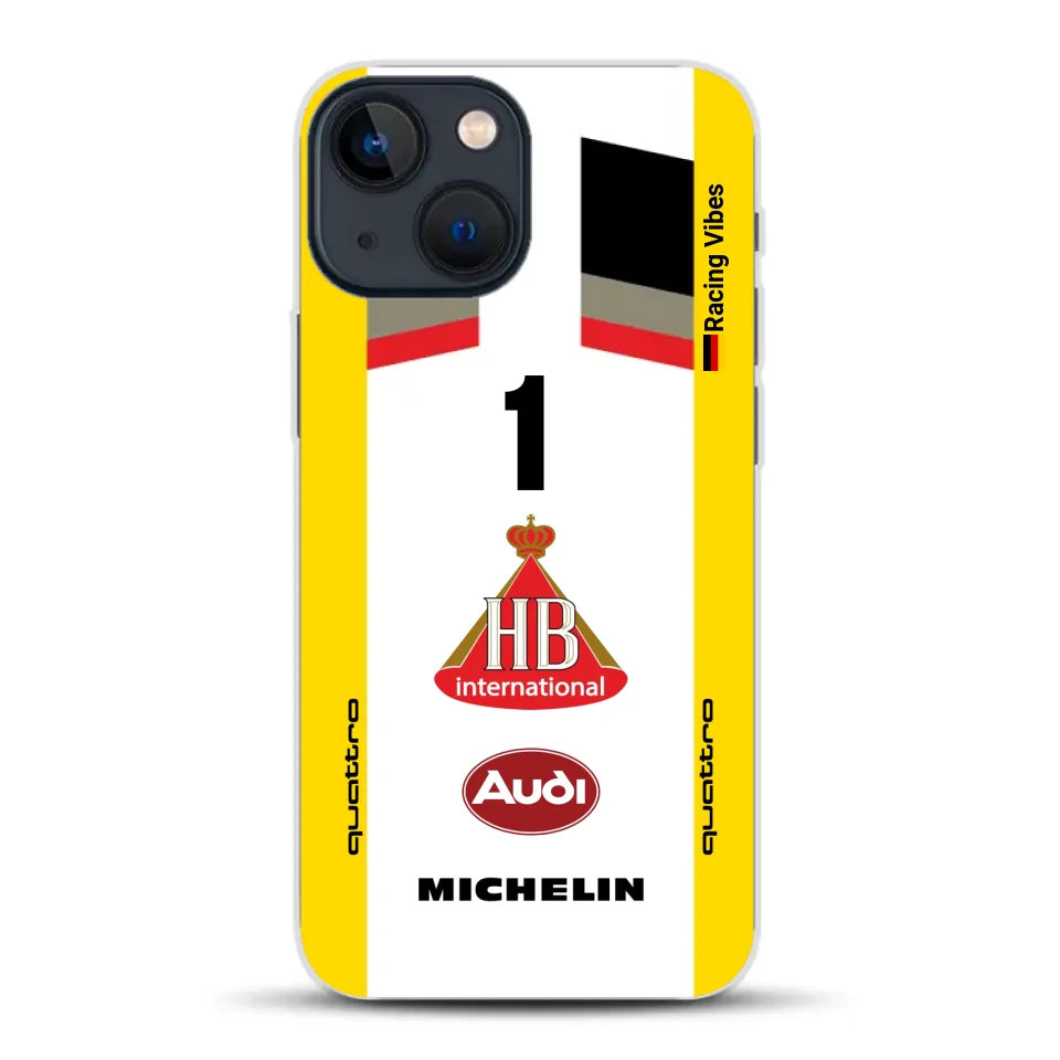 Audi Quattro S1 E2 Gruppe B Livery - Individuelle Handyhülle für iPhone