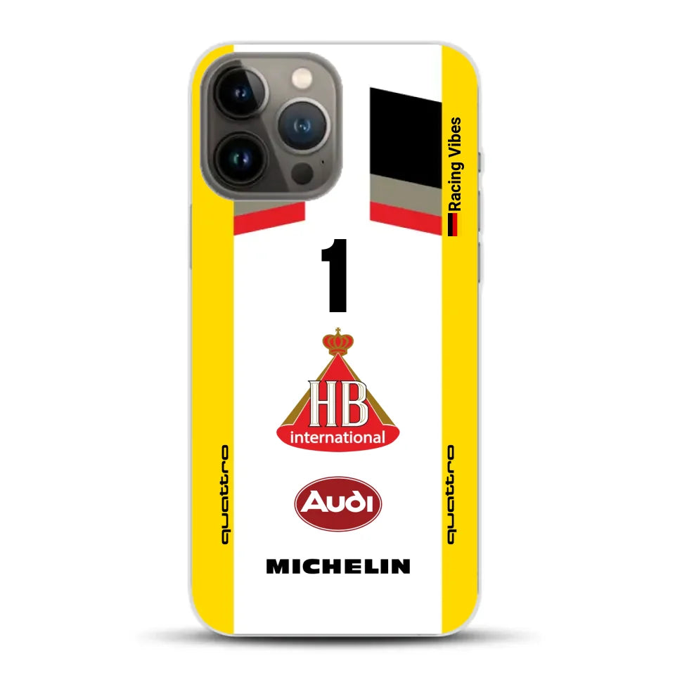 Audi Quattro S1 E2 Gruppe B Livery - Custodia per cellulare personalizzata per iPhone