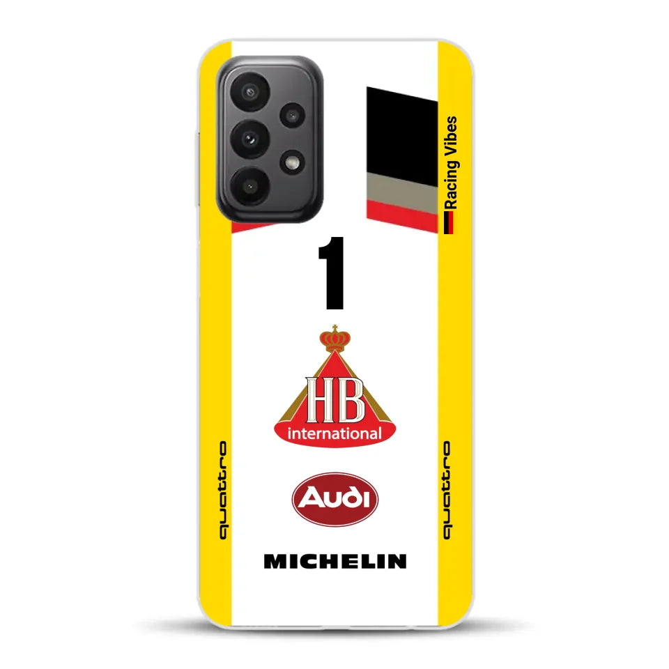 Audi Quattro S1 E2 Gruppe B Livery - Custodia per cellulare personalizzata per Samsung