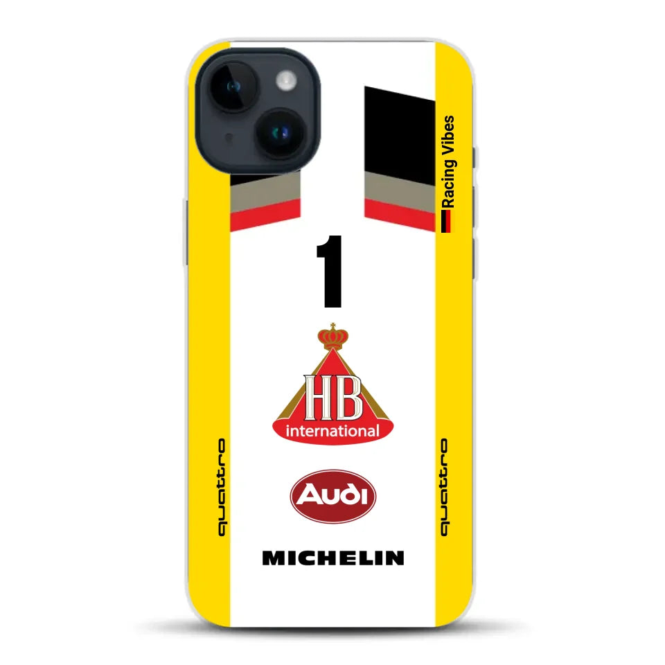 Audi Quattro S1 E2 Gruppe B Livery - Individuelle Handyhülle für iPhone