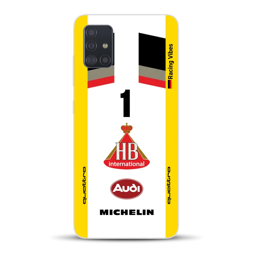 Audi Quattro S1 E2 Gruppe B Livery - Custodia per cellulare personalizzata per Samsung