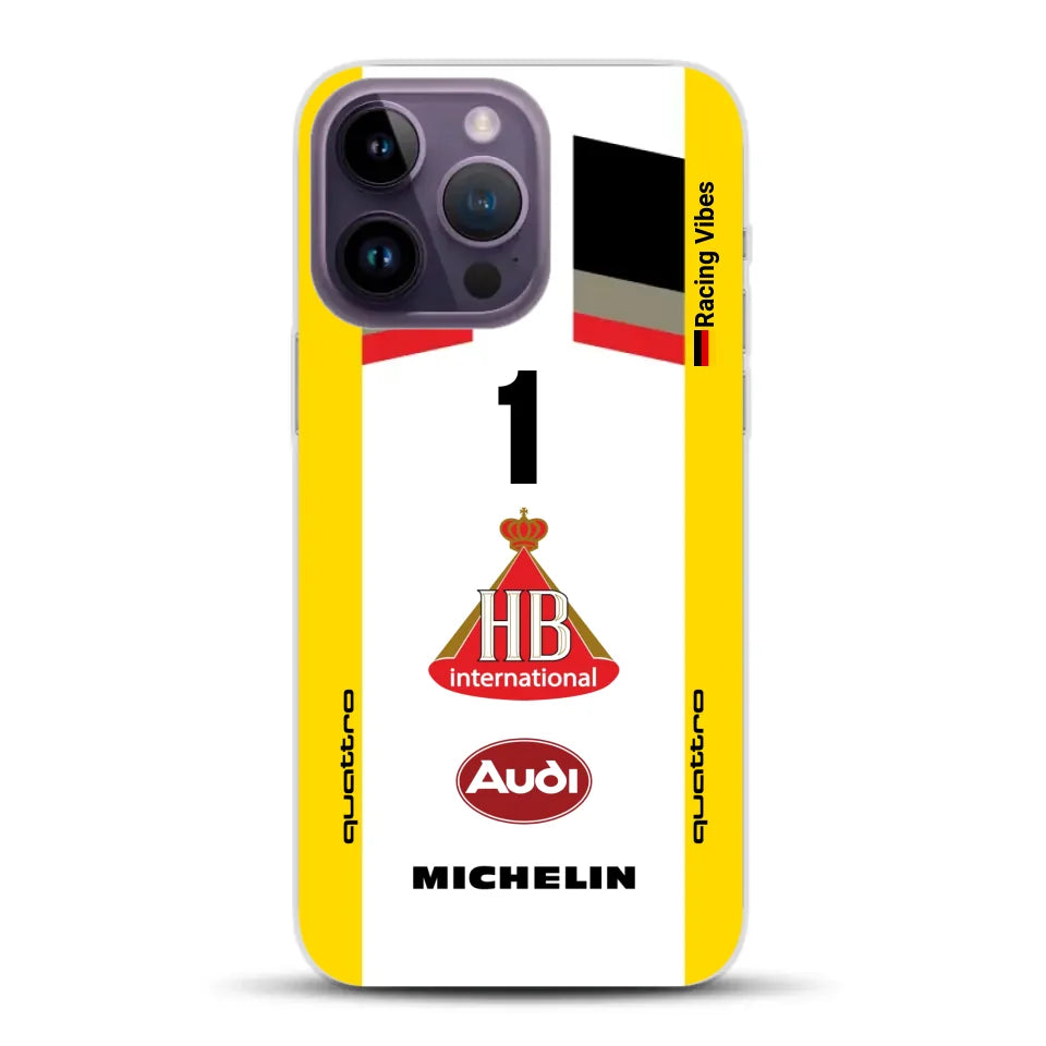 Audi Quattro S1 E2 Gruppe B Livery - Custodia per cellulare personalizzata per iPhone