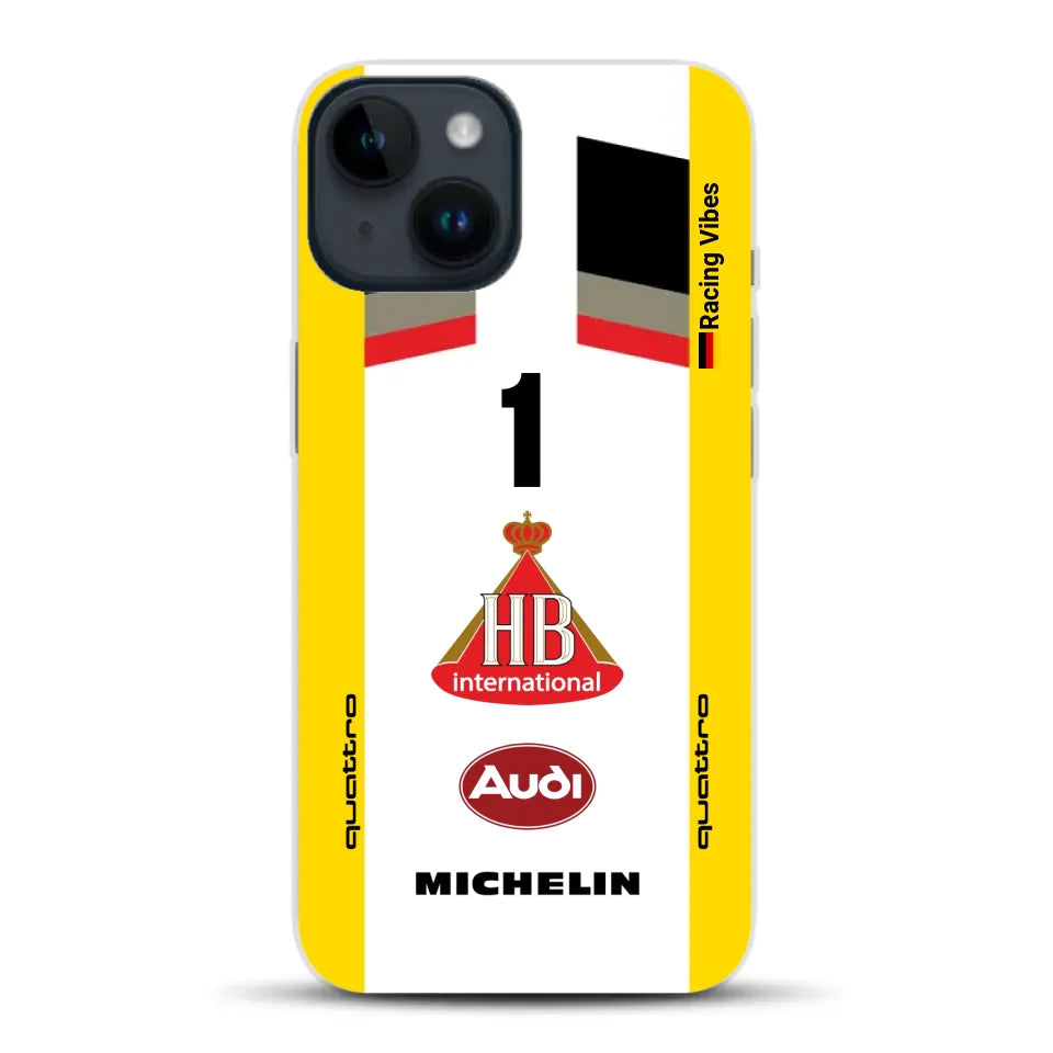 Audi Quattro S1 E2 Gruppe B Livery - Individuelle Handyhülle für iPhone