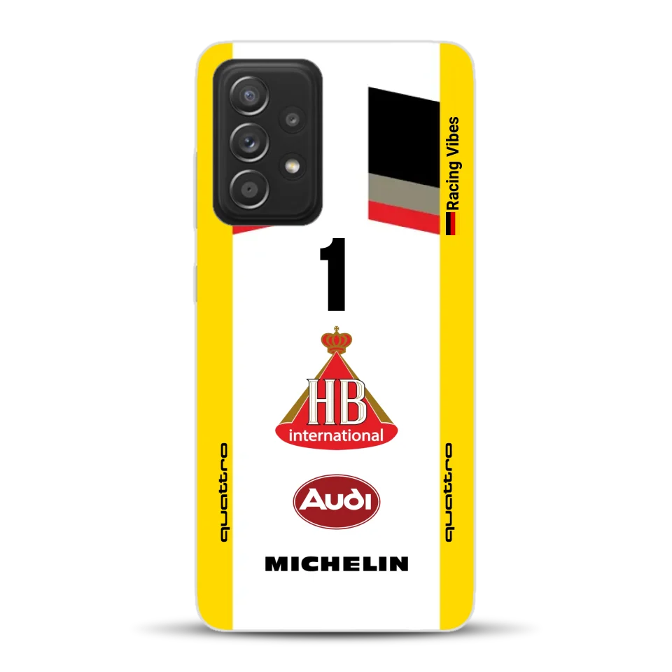 Audi Quattro S1 E2 Gruppe B Livery - Custodia per cellulare personalizzata per Samsung
