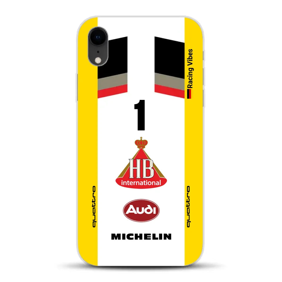 Audi Quattro S1 E2 Gruppe B Livery - Individuelle Handyhülle für iPhone