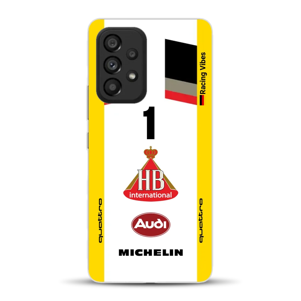 Audi Quattro S1 E2 Gruppe B Livery - Custodia per cellulare personalizzata per Samsung