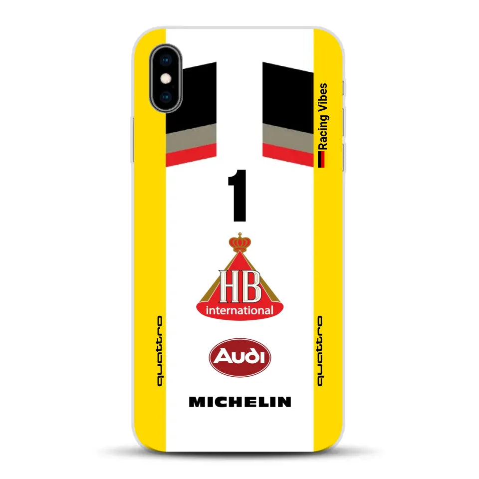 Audi Quattro S1 E2 Gruppe B Livery - Custodia per cellulare personalizzata per iPhone