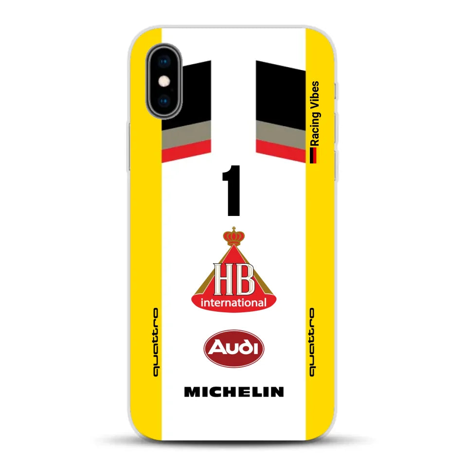 Audi Quattro S1 E2 Gruppe B Livery - Individuelle Handyhülle für iPhone