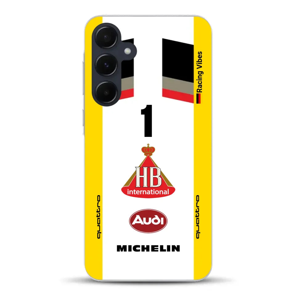 Audi Quattro S1 E2 Gruppe B Livery - Custodia per cellulare personalizzata per Samsung
