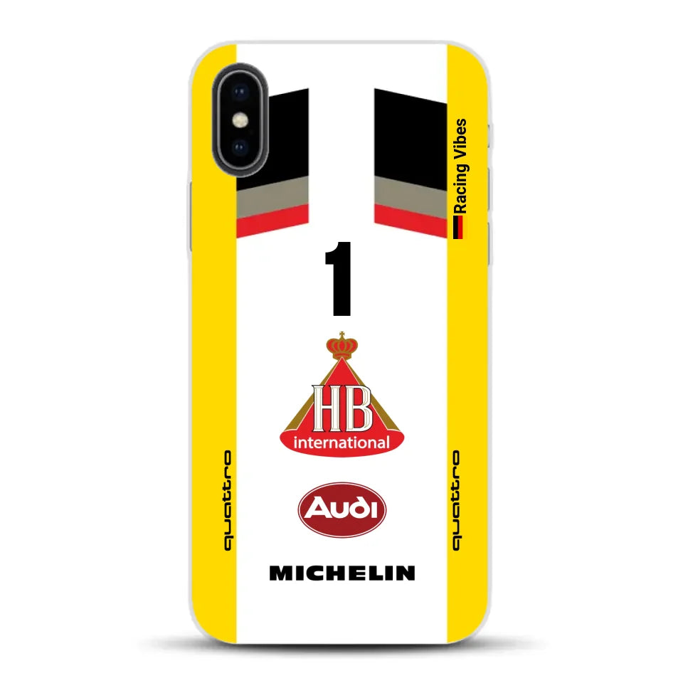 Audi Quattro S1 E2 Gruppe B Livery - Individuelle Handyhülle für iPhone