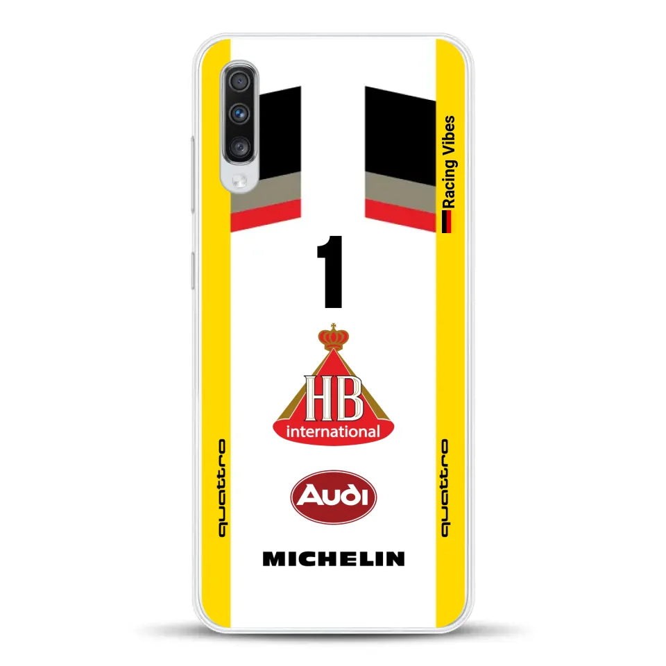 Audi Quattro S1 E2 Gruppe B Livery - Custodia per cellulare personalizzata per Samsung